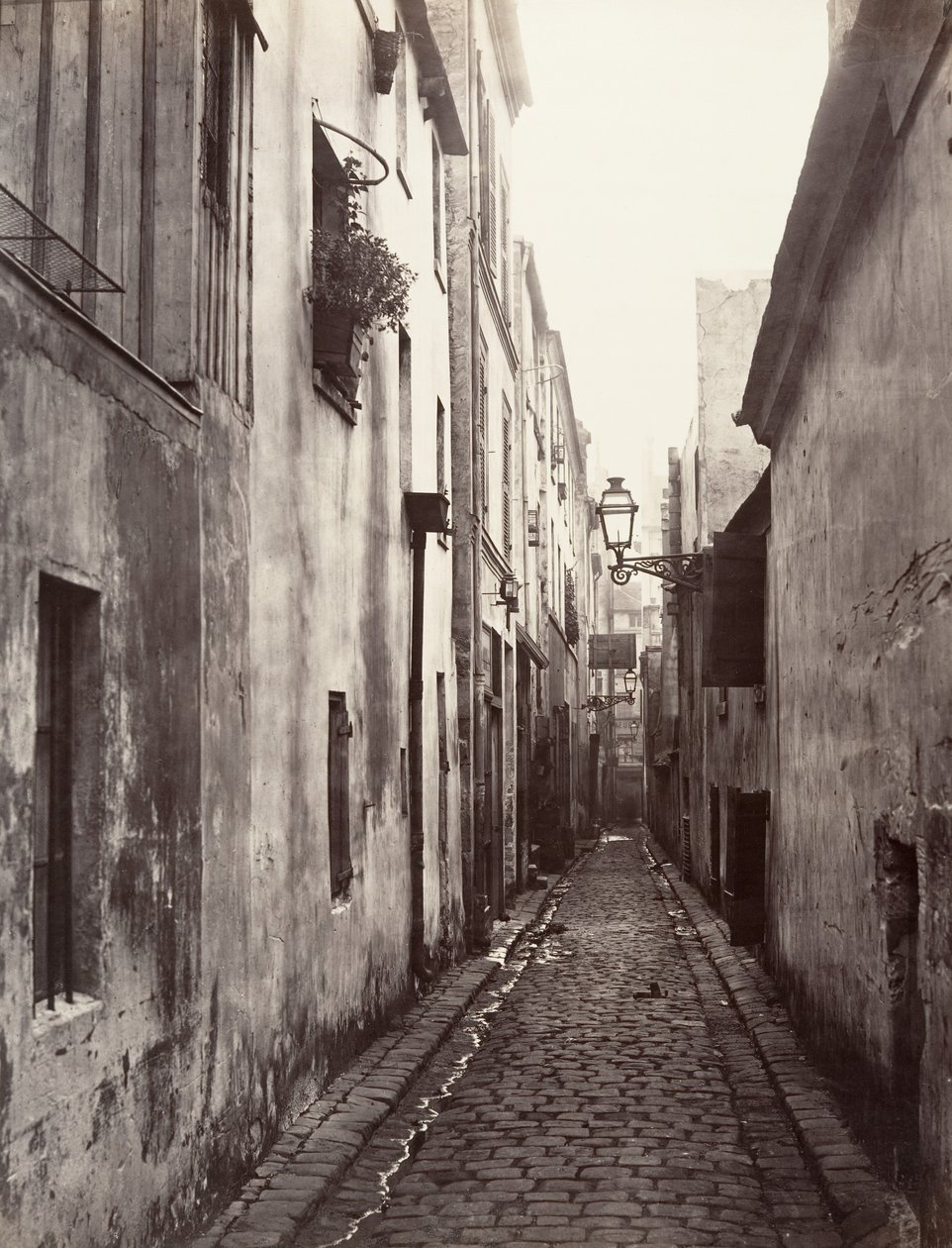 Impasse Briare de la Cité Coquenard, années 1860 - Charles Marville