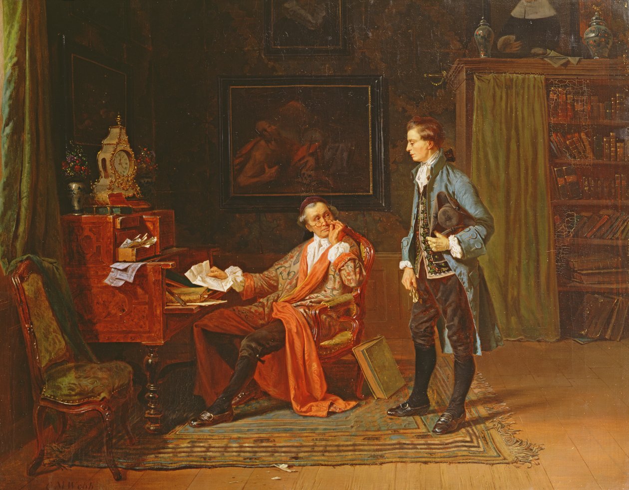 Le messager - Charles Meer Webb
