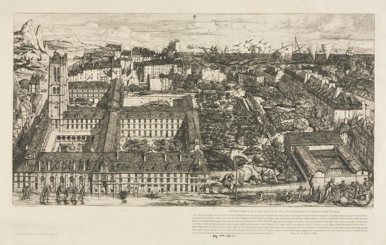 Collège Henri IV - Charles Meryon