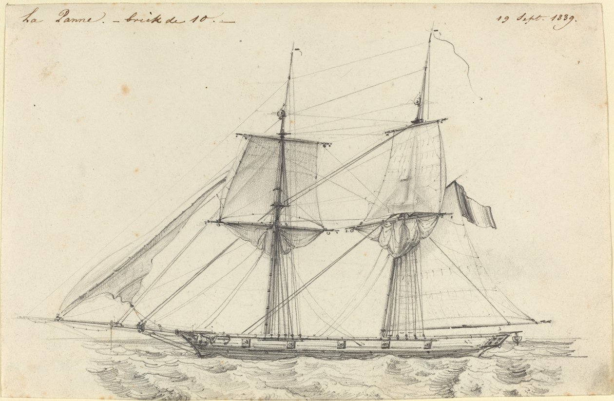 La Panne - Charles Meryon