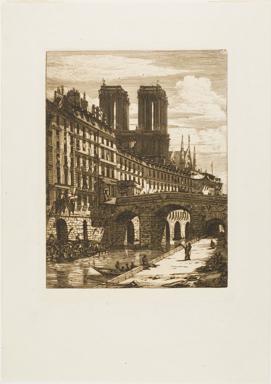 Le Petit Pont, Paris - Charles Meryon