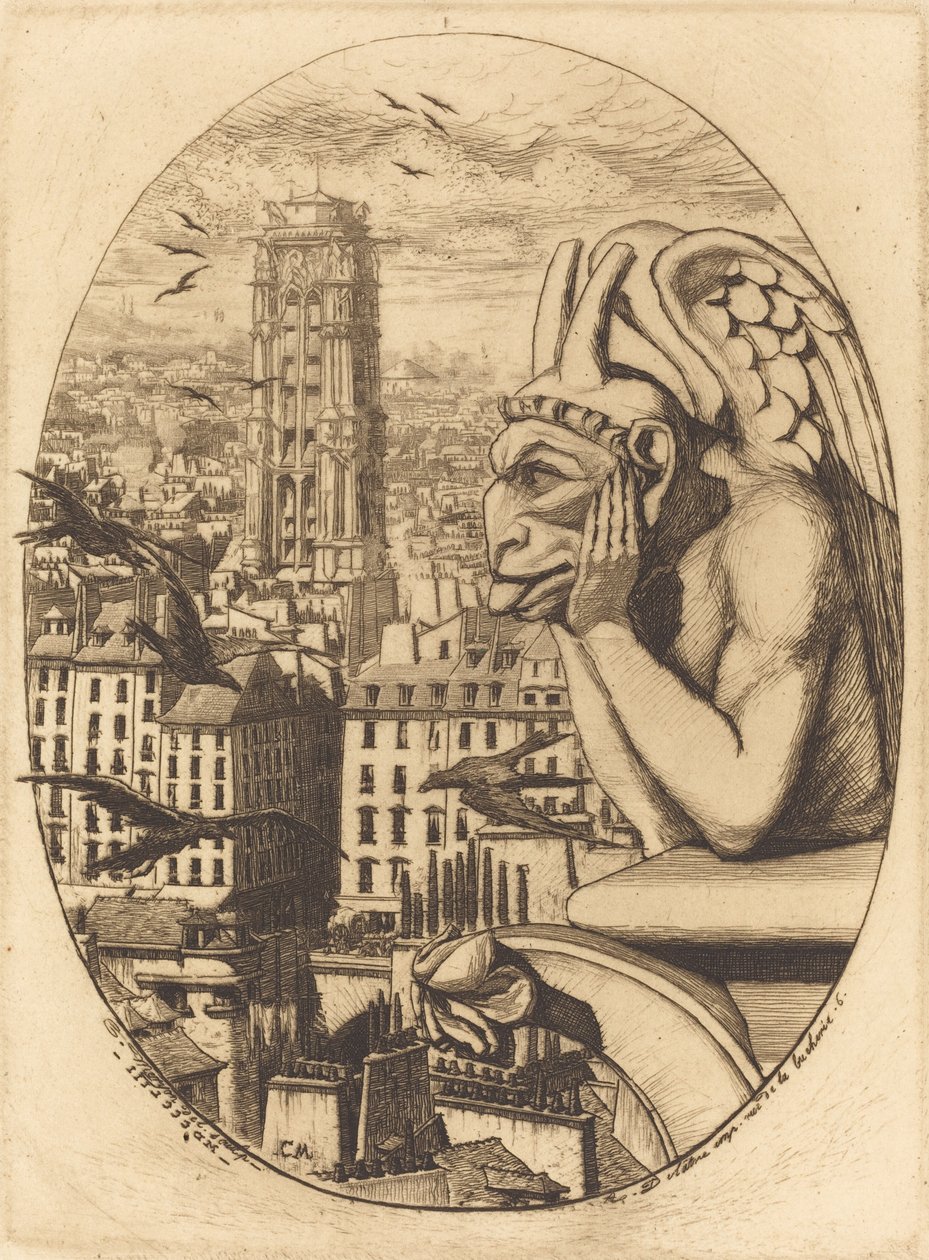 Le stryge - Charles Meryon