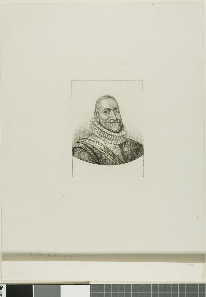 Portrait of Th. Agrippa d