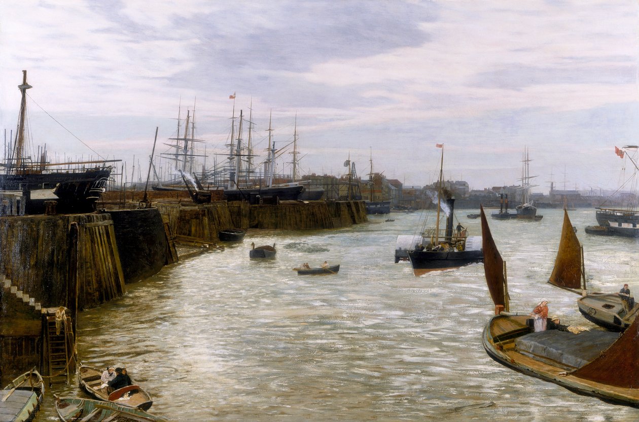 Blackwall, 1872 - Charles Napier Hemy