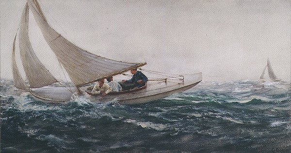 Naviguer Libre - Charles Napier Hemy