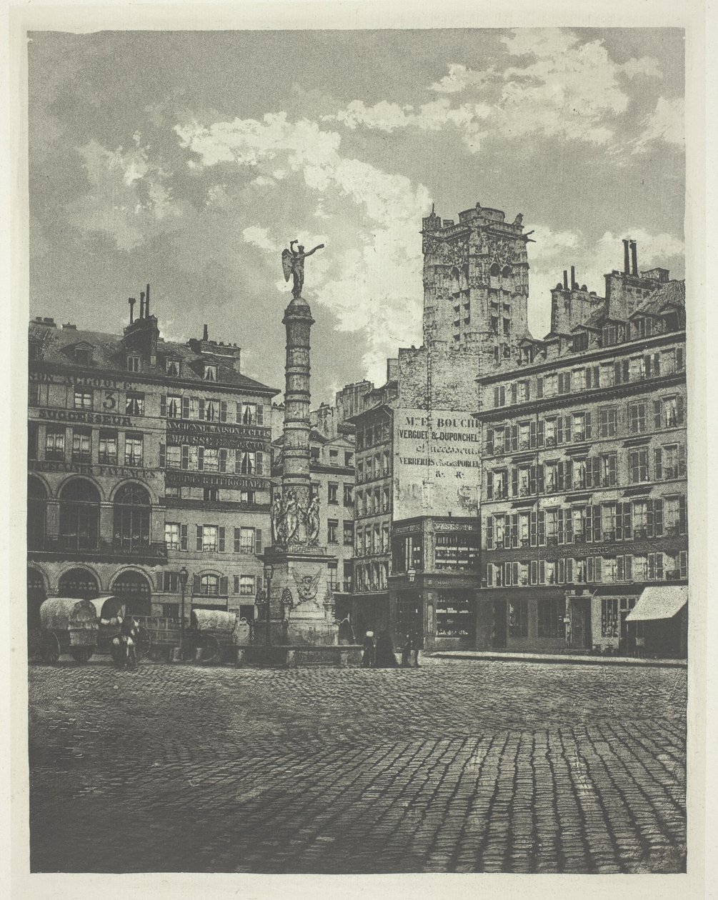 Paris, Place du Châtelet - Charles Nègre