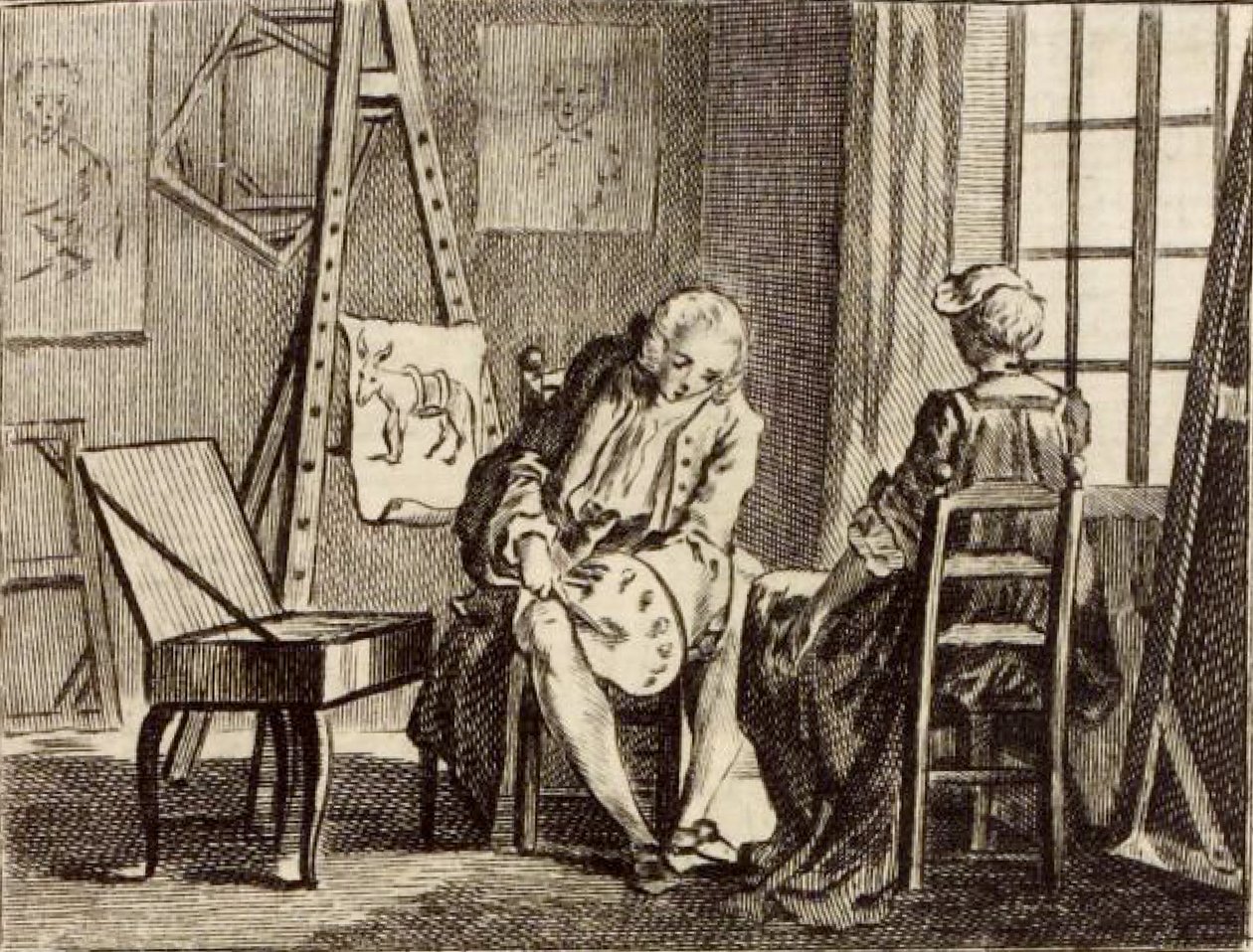 Le Bât - Charles Nicolas Cochin