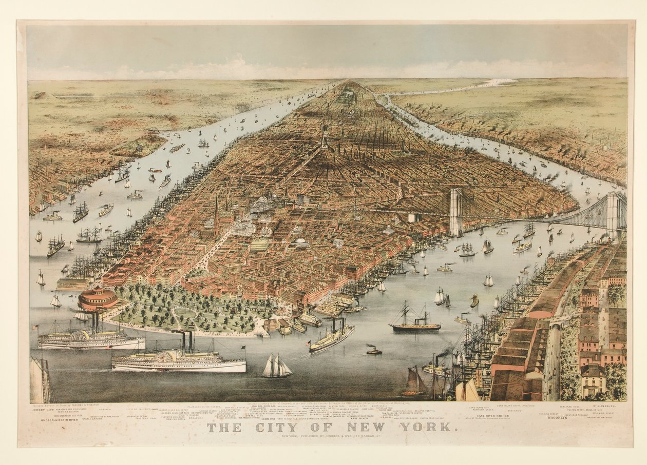 La ville de New York - Charles Parsons