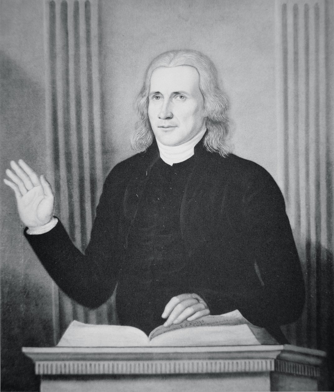 Francis Asbury (lithographie) - Charles Peale (after) Polk