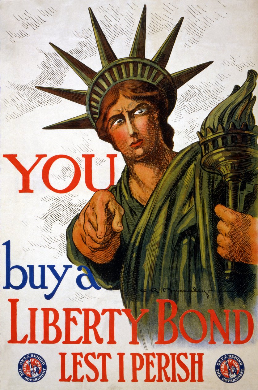 VOUS achetez un bon de la liberté, 1917 - Charles Raymond Macauley