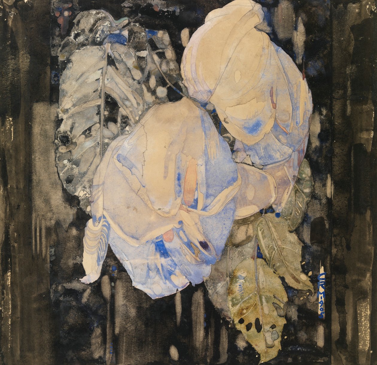 Roses fanées - Charles Rennie Mackintosh