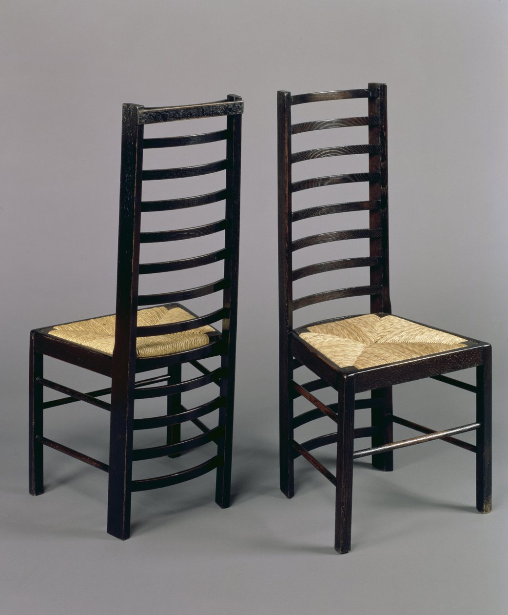 Chaises à dossier en échelle, c.1903 - Charles Rennie Mackintosh