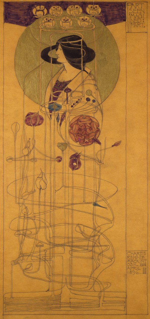 Partie vue, partie imaginée - Charles Rennie Mackintosh