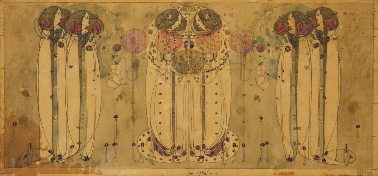 Le Wassail, 1900 - Charles Rennie Mackintosh