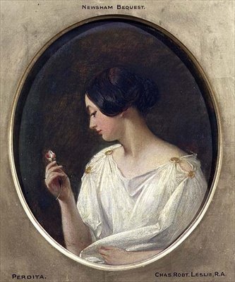 Perdita, vers 1835 - Charles Robert Leslie