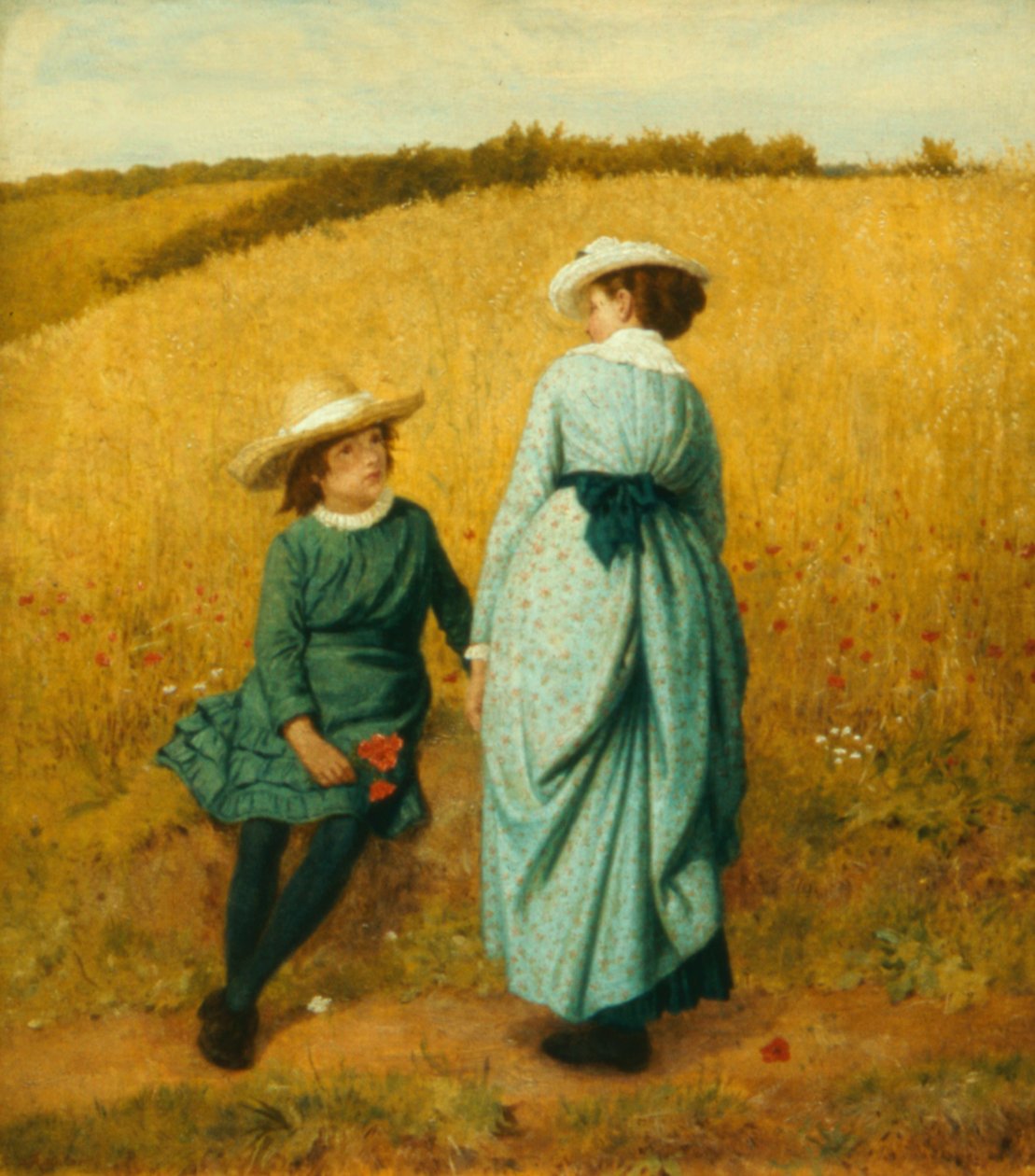Champ de coquelicots - Charles Rossiter