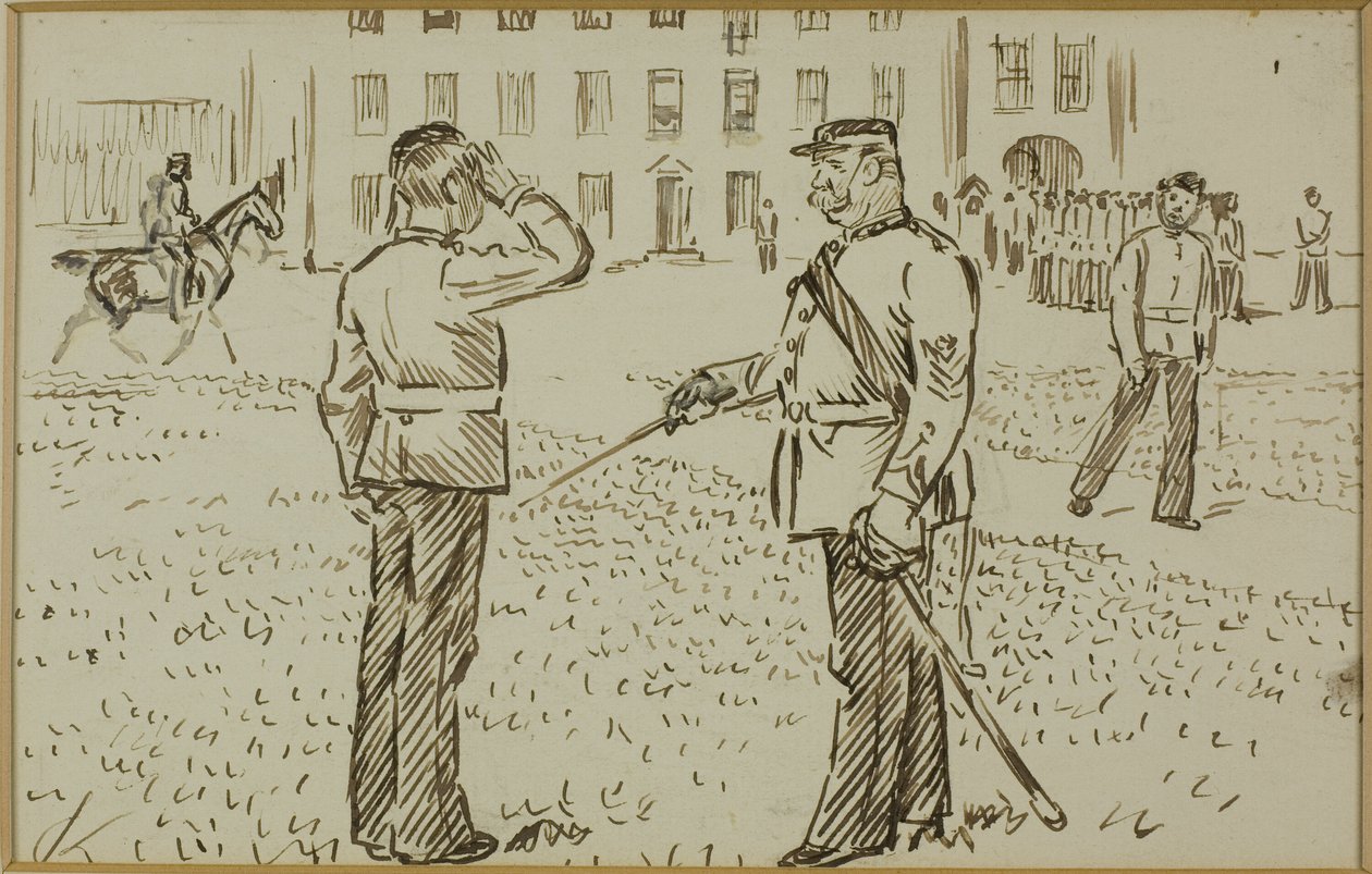 Un poseur - Charles Samuel Keene