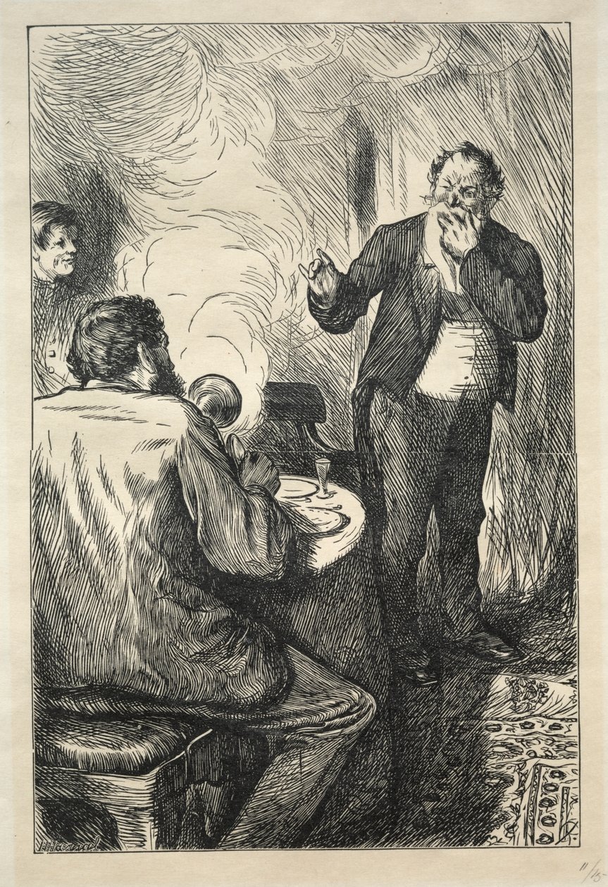 Fumer strictement interdit - Charles Samuel Keene