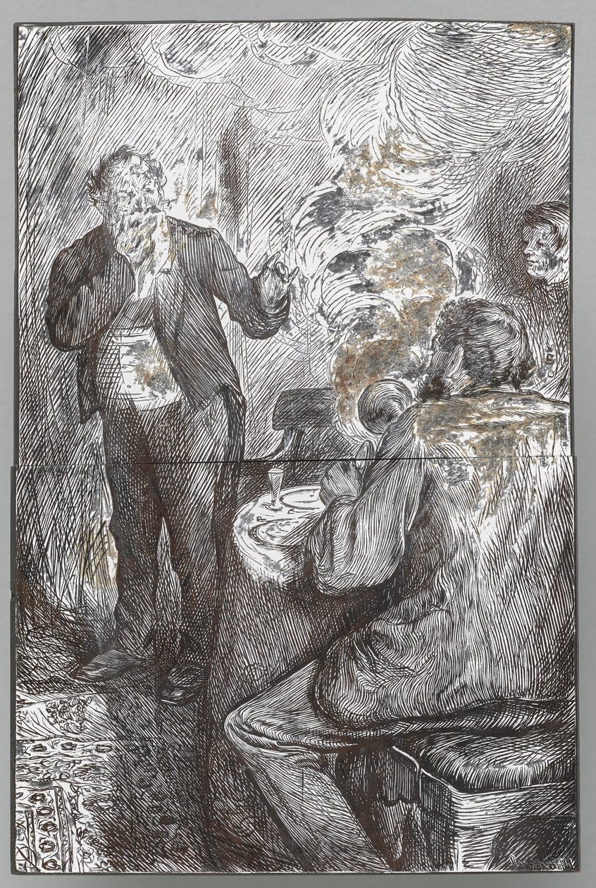 Interdiction de fumer - Charles Samuel Keene