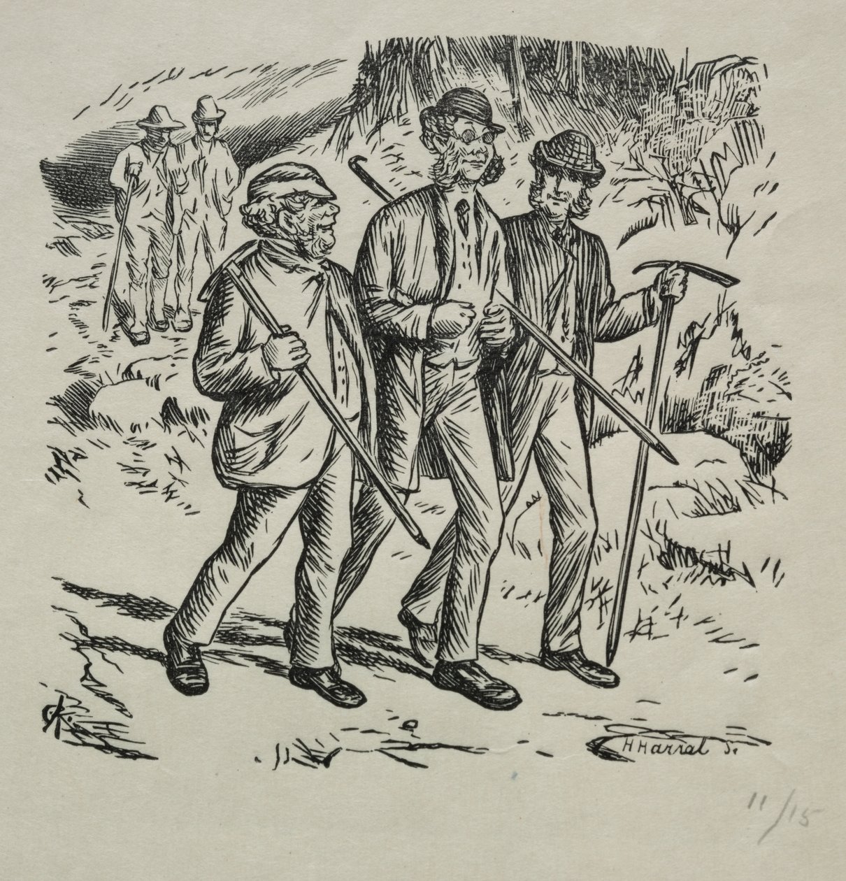 Les Trois Noms - Charles Samuel Keene
