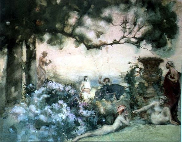La Balançoire - Charles Sims