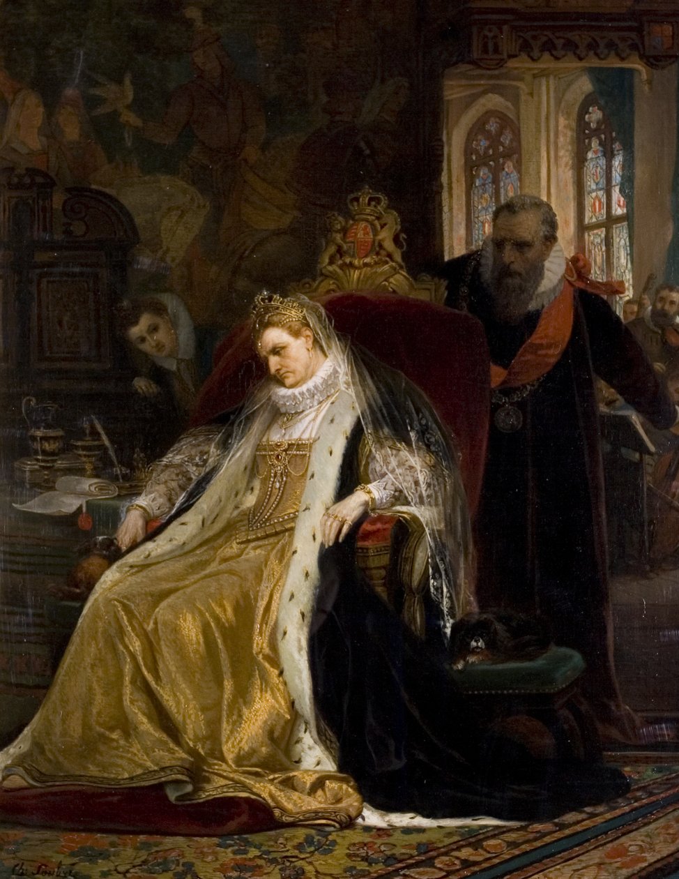 Une Elizabeth troublée, fin du 19e siècle - Charles Soubre