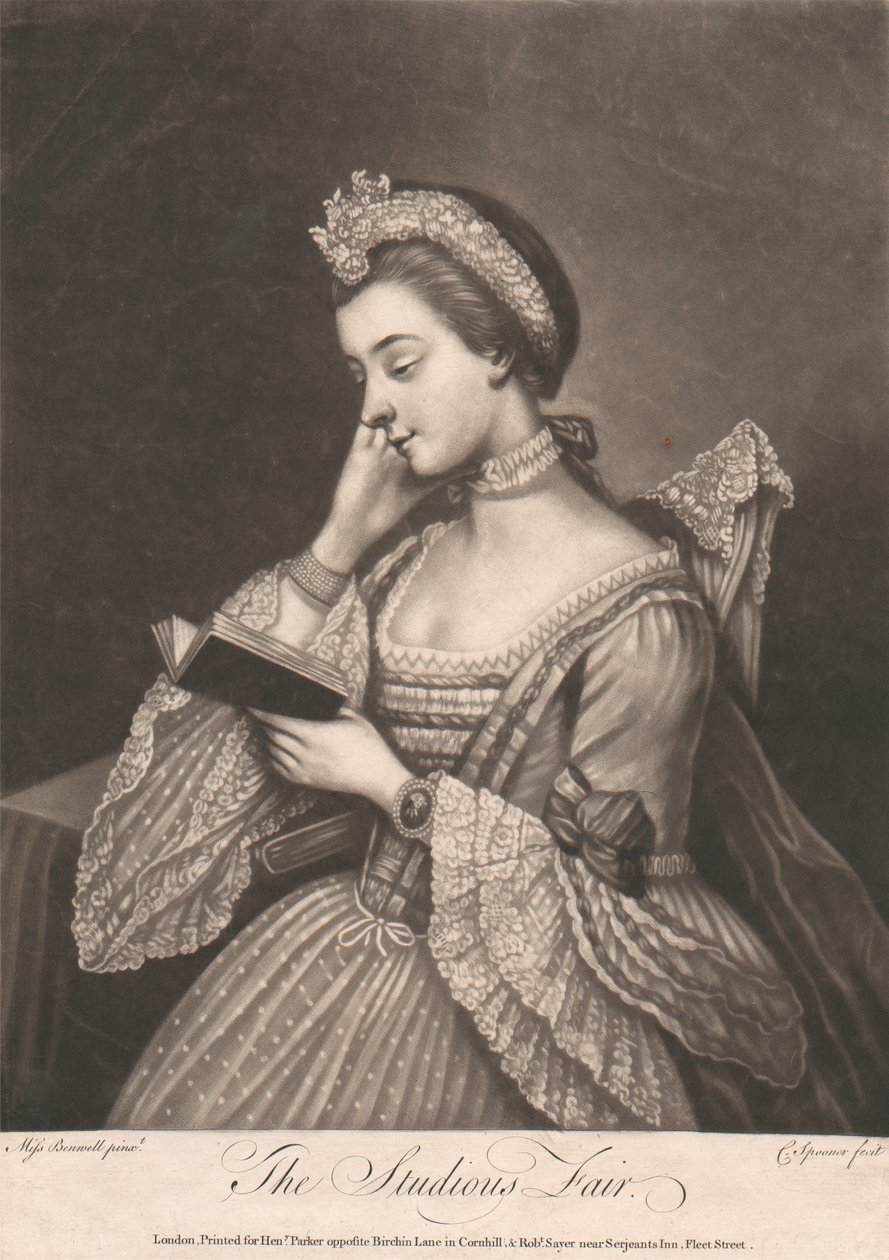 La belle studieuse - Charles Spooner
