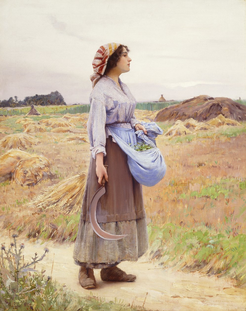 Nouvelles fraîches - Charles Sprague Pearce