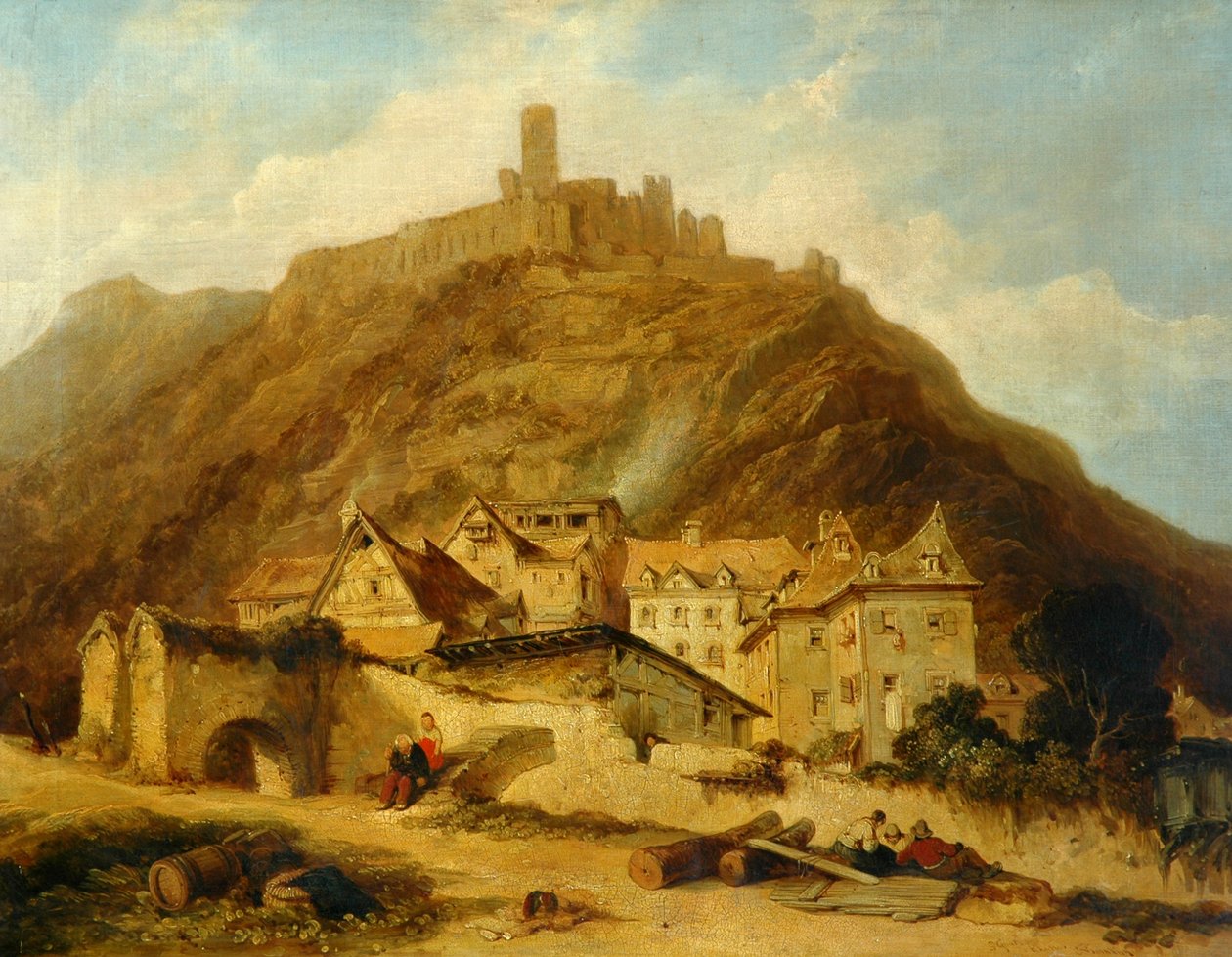 St Goar sur le Rhin - Charles Tomkins