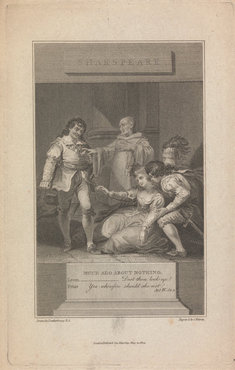 Beaucoup de bruit pour rien... Acte IV, Sc. 1 - Charles Warren