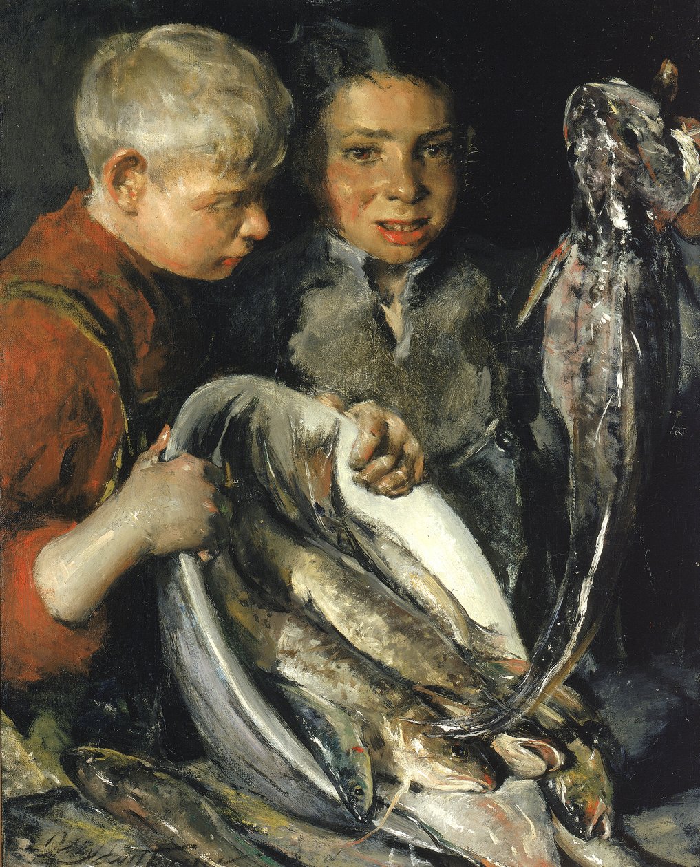 Enfants pêcheurs, ca. 1902 - Charles Webster Hawthorne