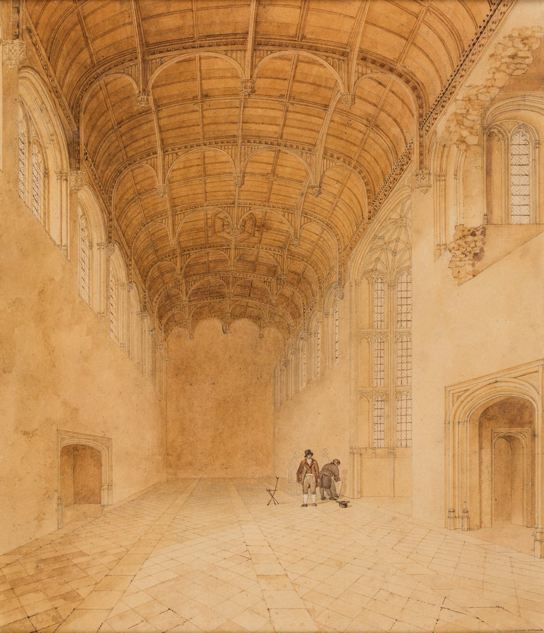 Crosby Hall (No.2), vers 1818 - Charles Wild