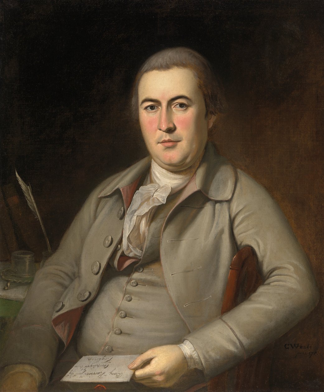 Benjamin Harrison, Jr. - Charles Willson Peale