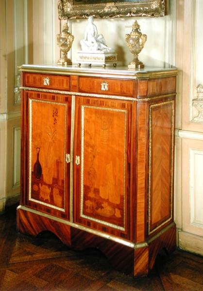 Cabinet (marqueterie de bois) - Charles attr.to Topino