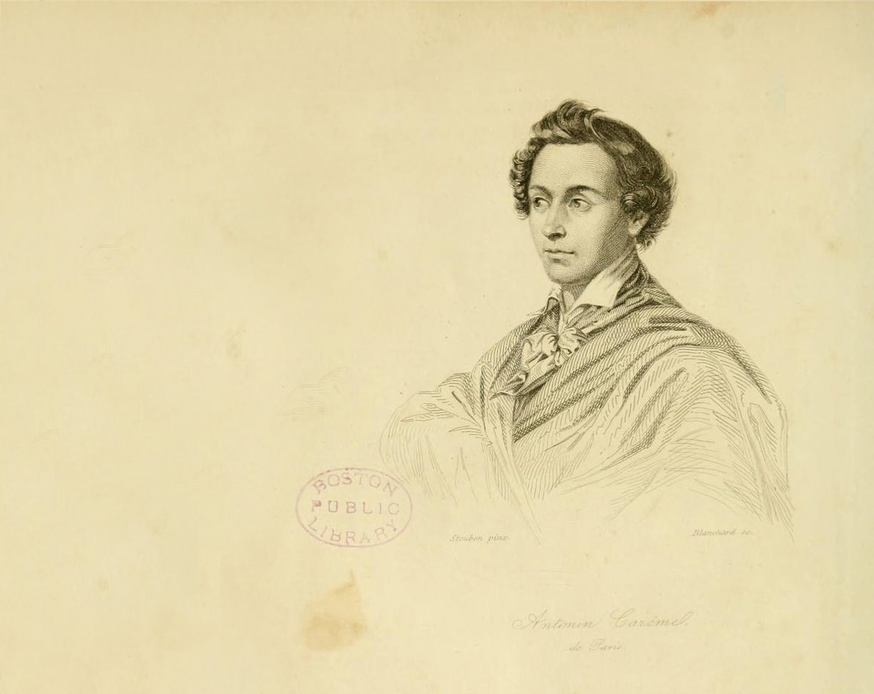 Marie-Antoine Carême 1784-1833 - Charles de Steuben
