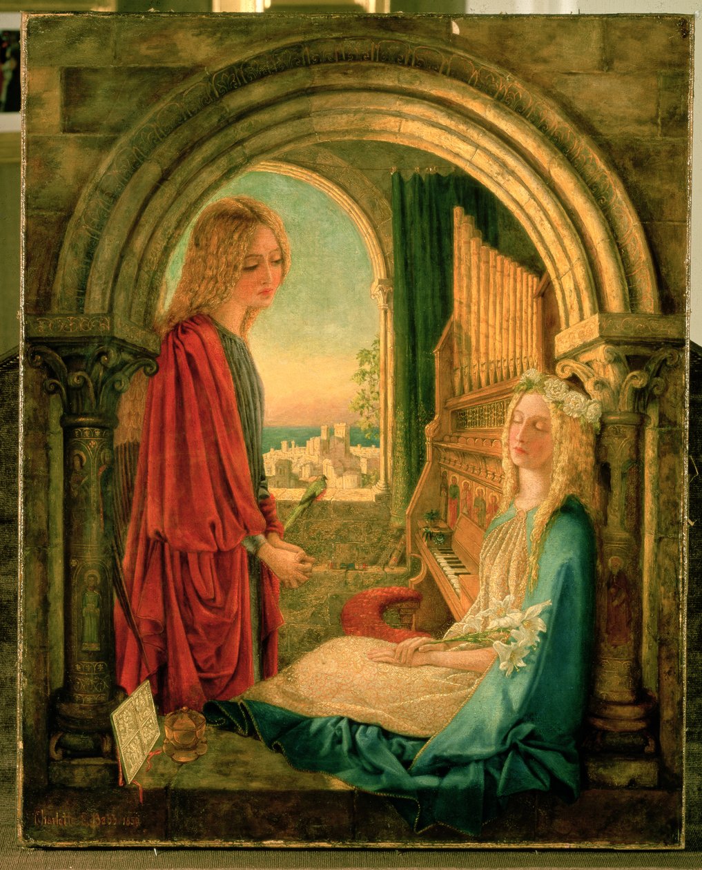 Annonciation, 1859 - Charlotte E. Babb