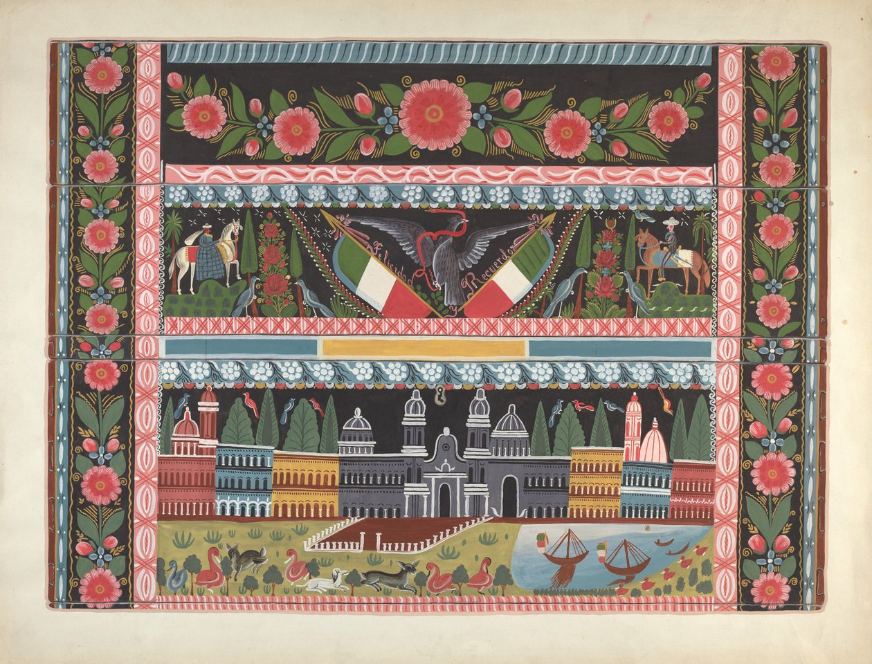 Coffre peint, Michoacan - Chester Faris