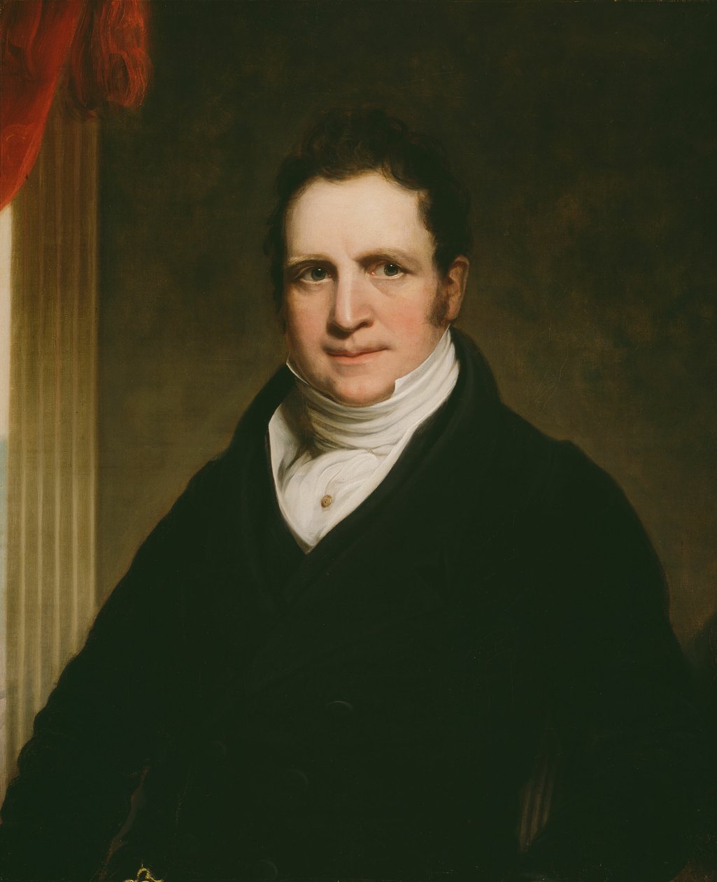 Thomas Abthorpe Cooper 1776-1849, vers 1822 - Chester Harding