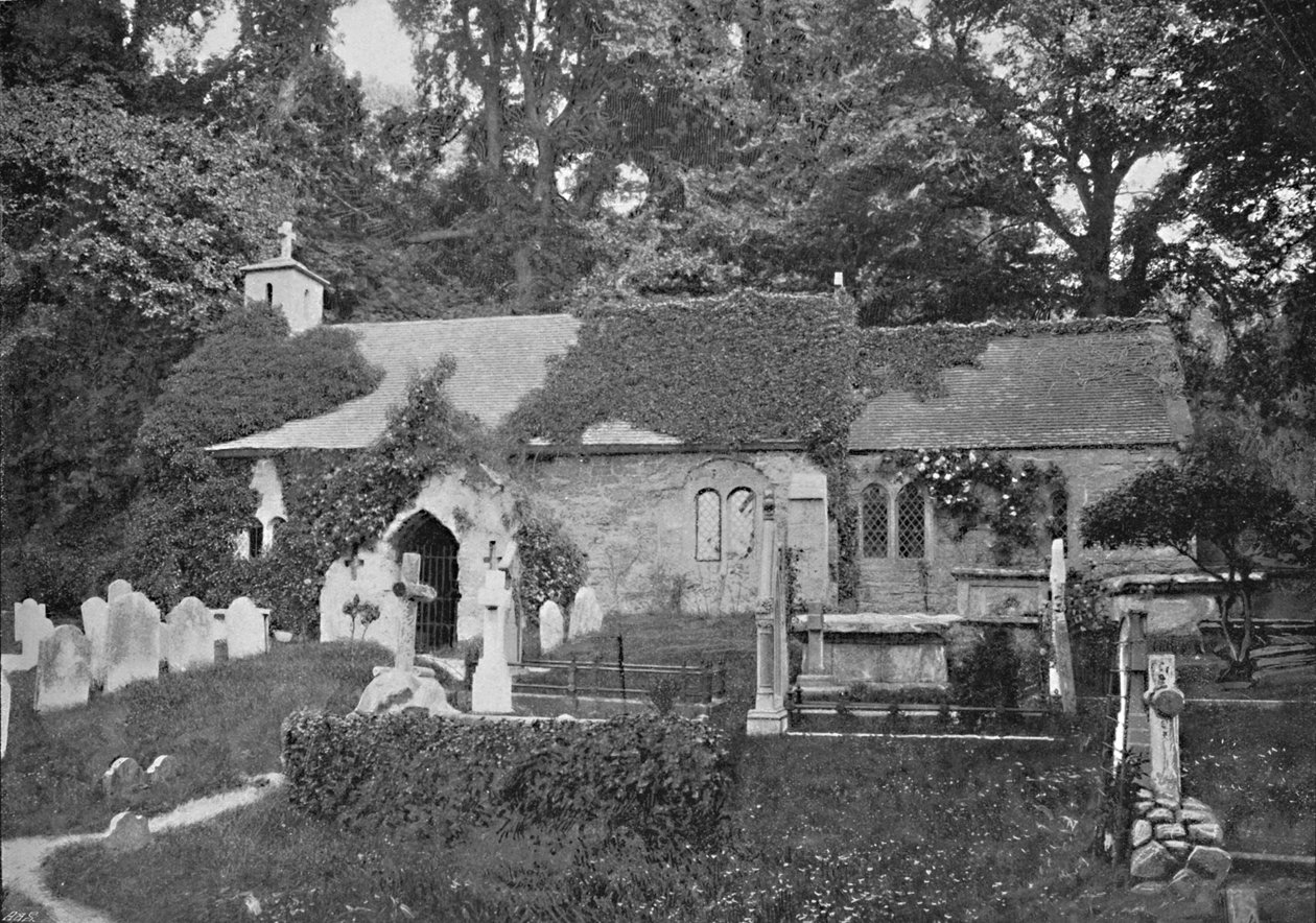 Bonchurch, Île de Wight, vers 1896 - Chester Vaughan