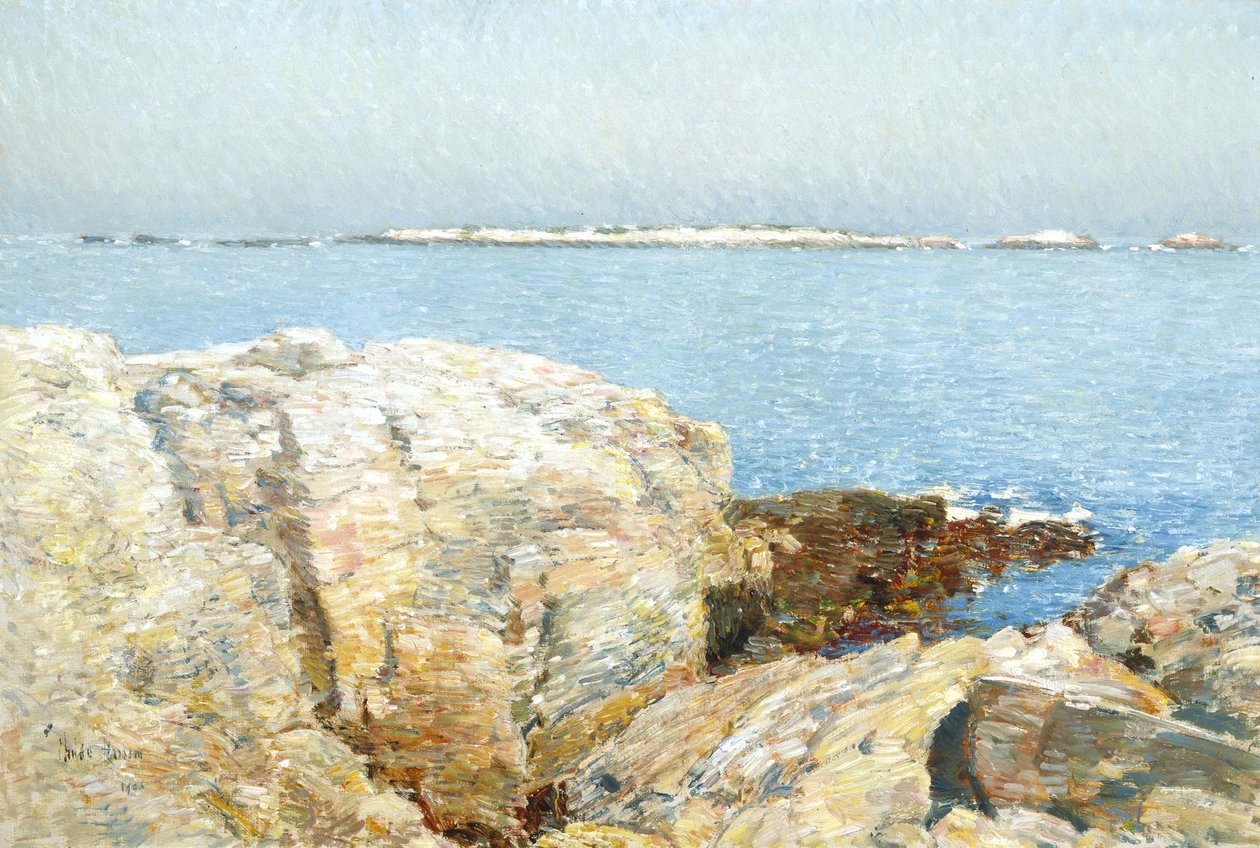 Île aux Canards - Childe Frederick Hassam