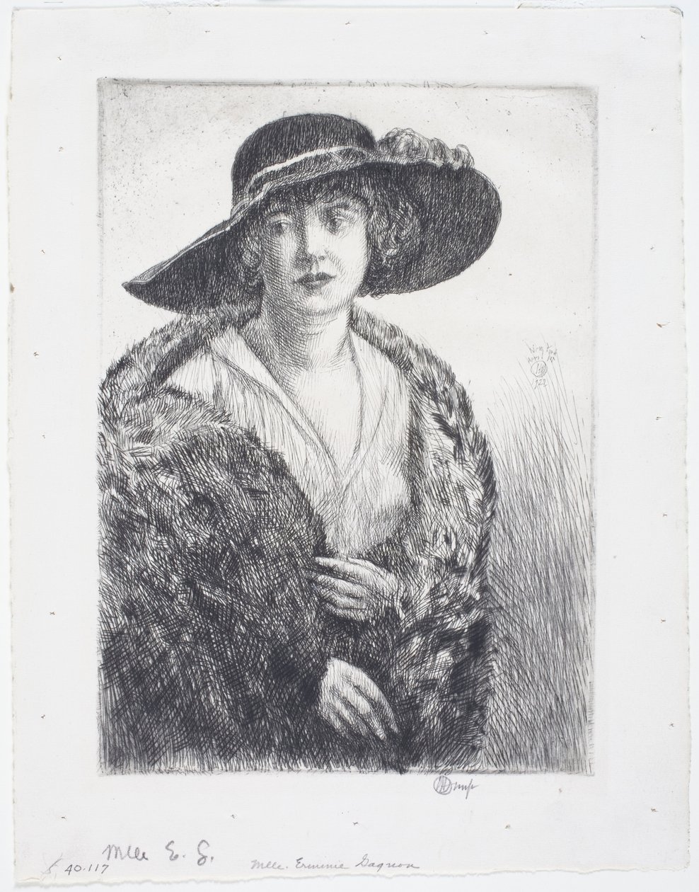 Mlle Erminie Gagnon - Childe Frederick Hassam