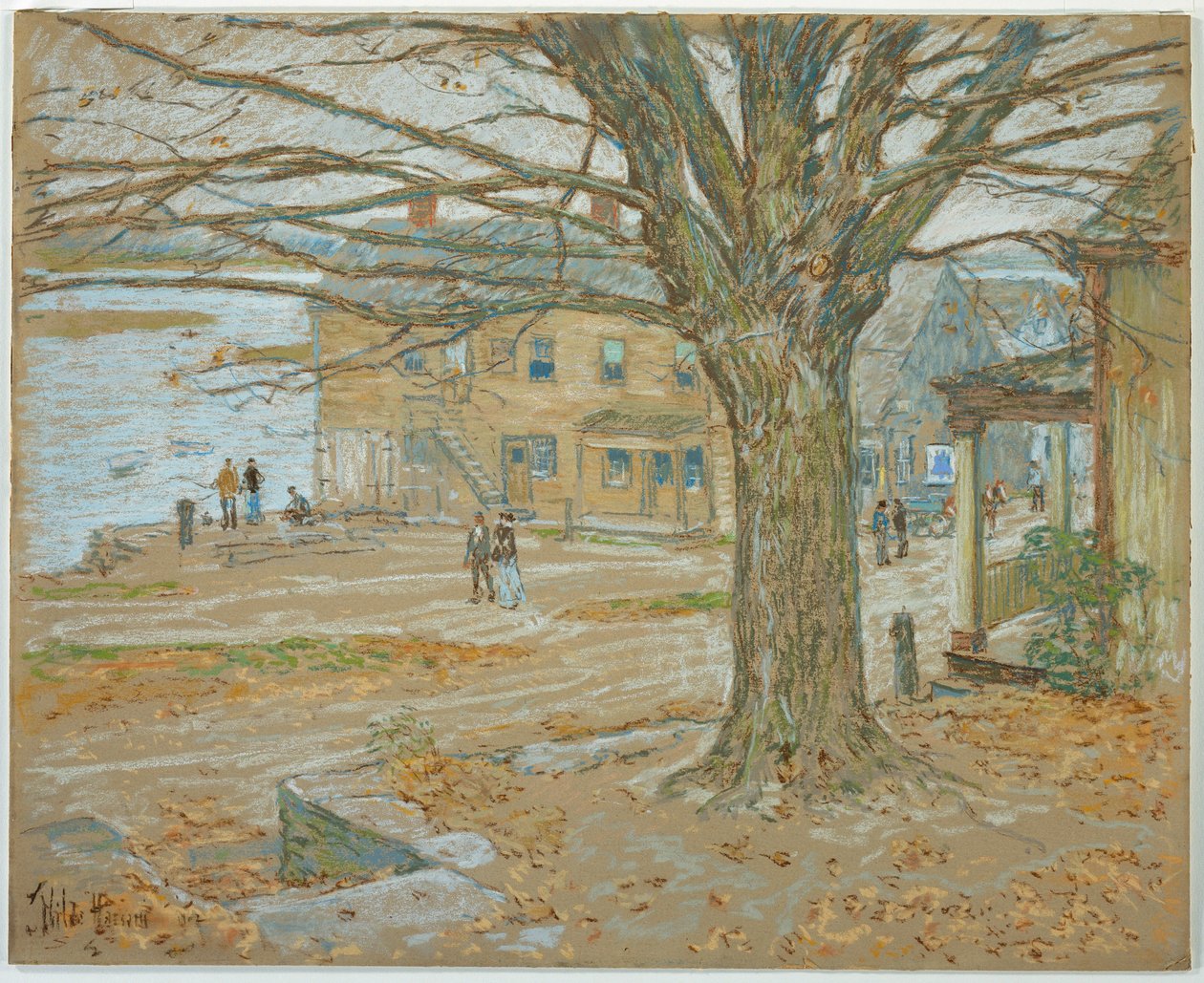 Novembre, Cos Cob - Childe Frederick Hassam