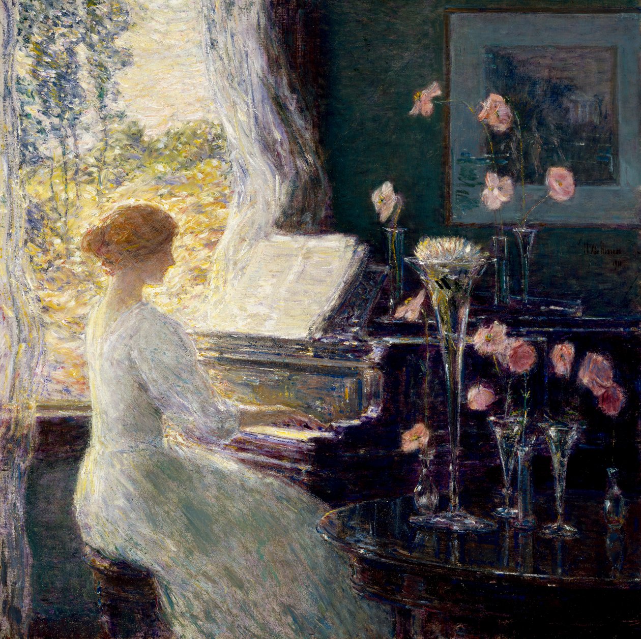 La Sonate - Childe Frederick Hassam