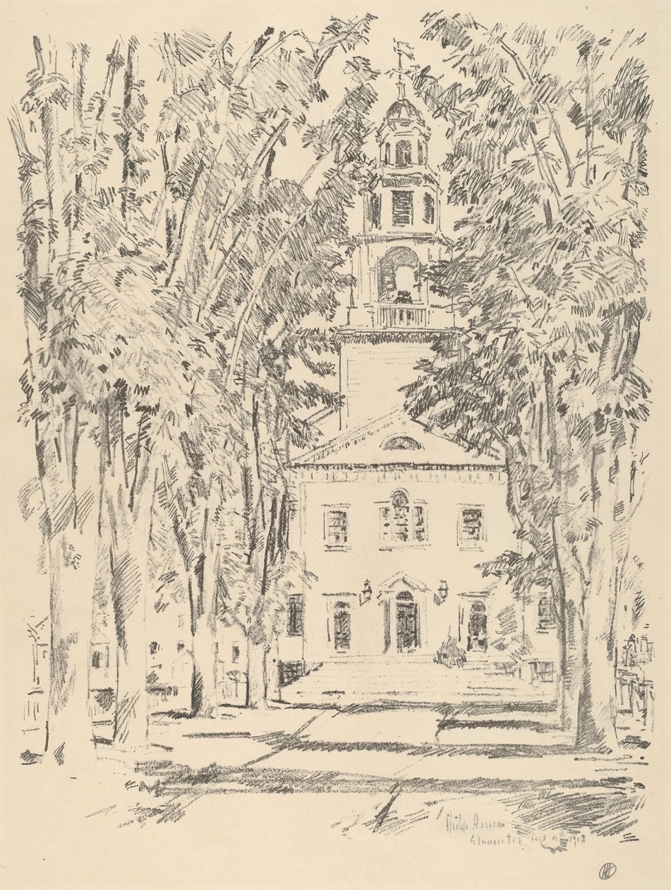 Église Coloniale, Gloucester - Childe Hassam