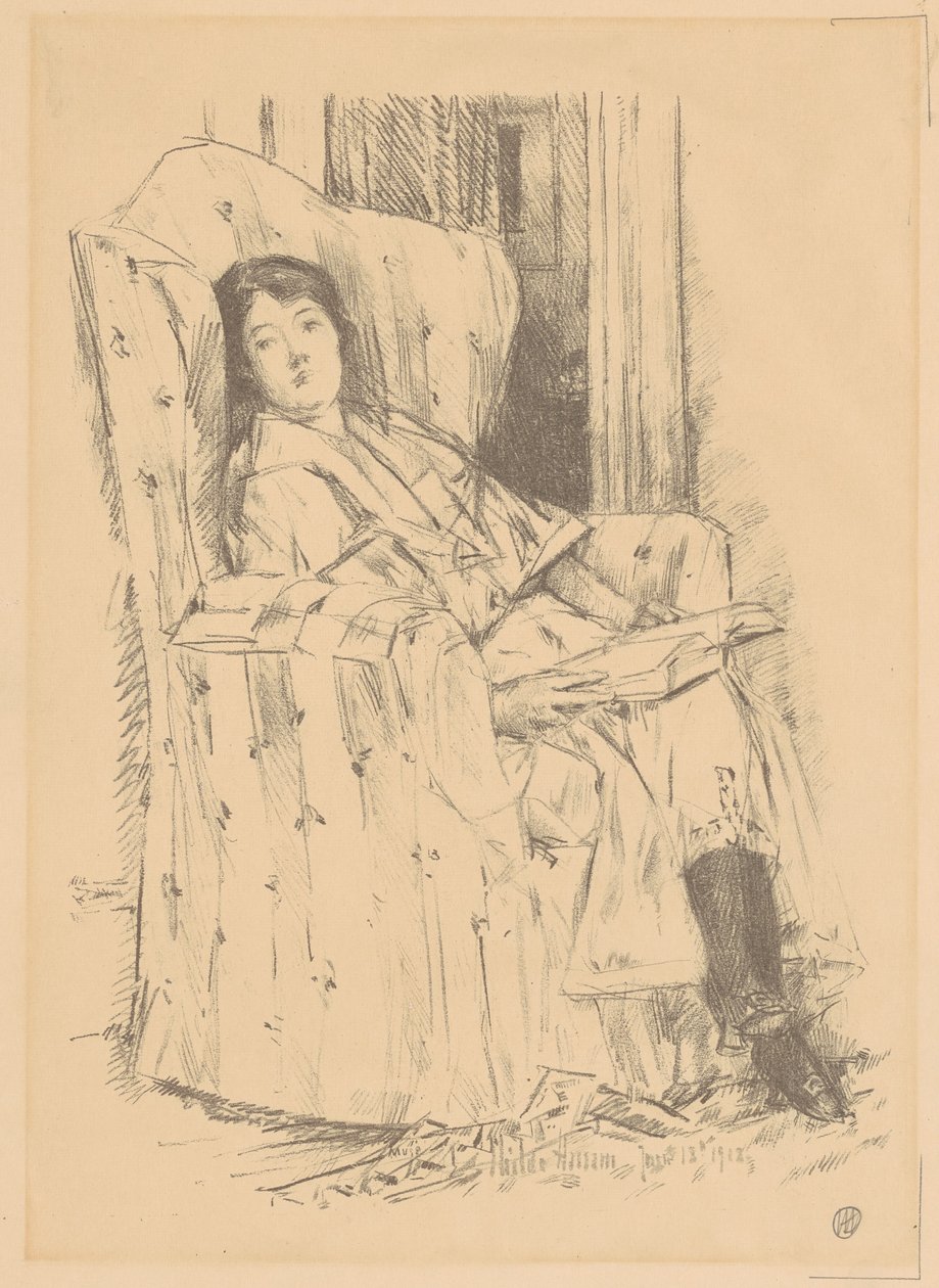 Déshabillé - Childe Hassam