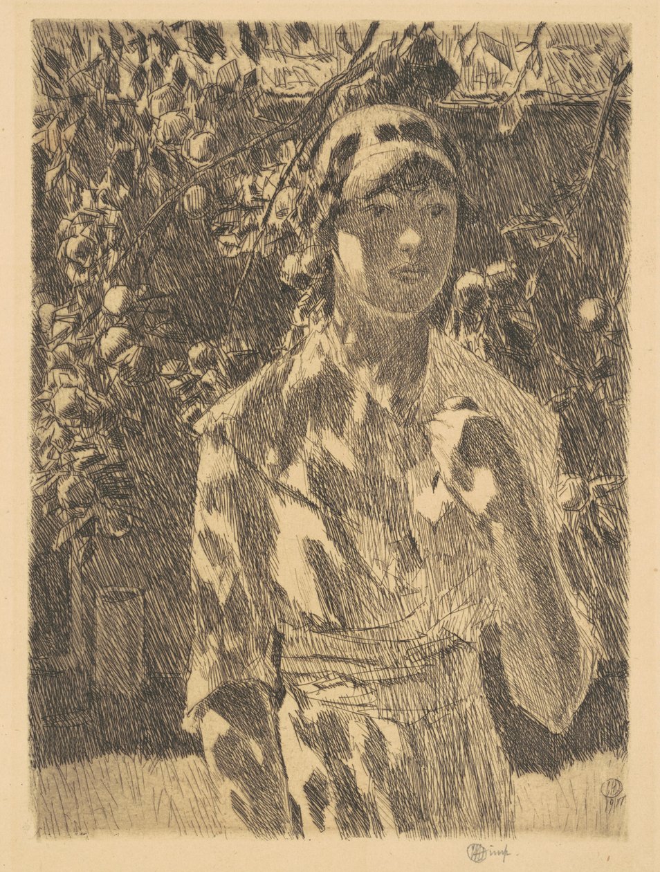 Helen Burke - Childe Hassam