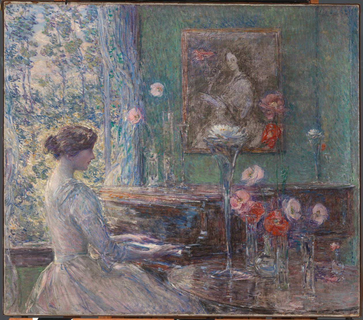 Improvisation - Childe Hassam