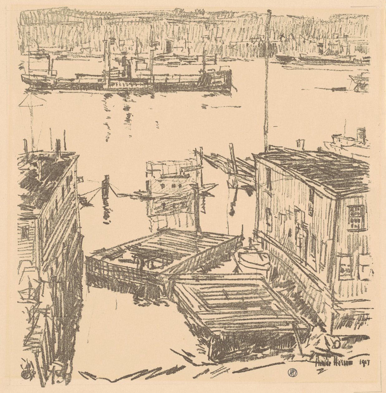 Rivière du Nord - Childe Hassam