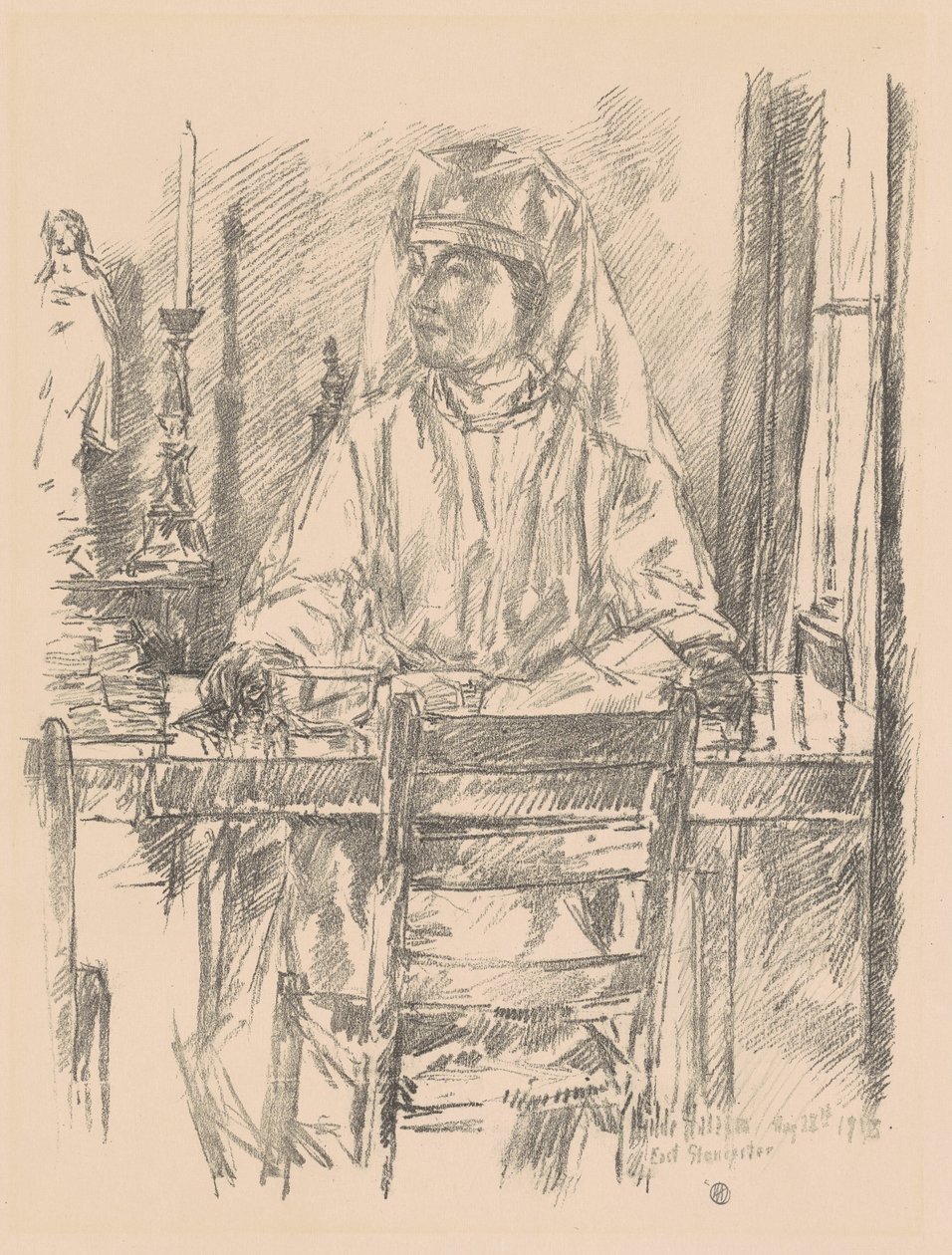 Infirmière de la Croix-Rouge - Childe Hassam