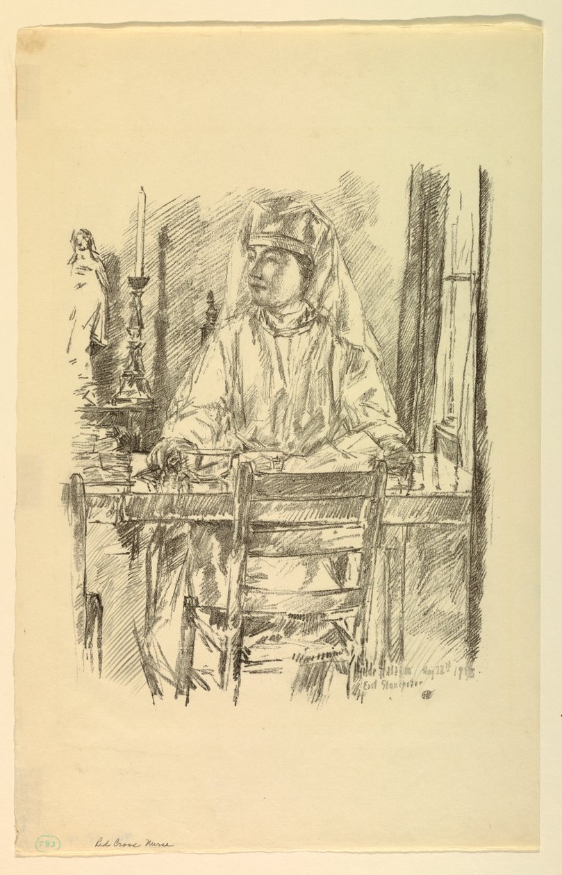 Infirmière de la Croix-Rouge - Childe Hassam